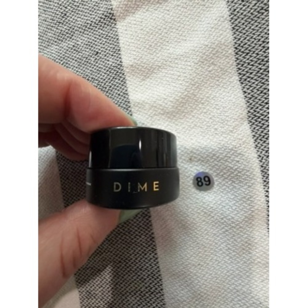 DIME Beauty Eyelash Boost Serum Travel Size Mini Jar Black Gold Luxury Skincare